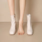 Vintage Boots - Creamy White